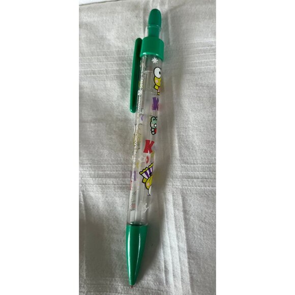 Vtg '88-95' Sanrio 0.5 Hello Kitty Keroppi Frog Red Tip Retractable Pencil - Picture 2 of 9